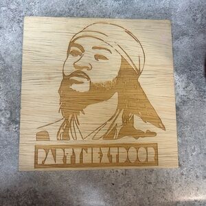 Wooden Engraved Art Plaque